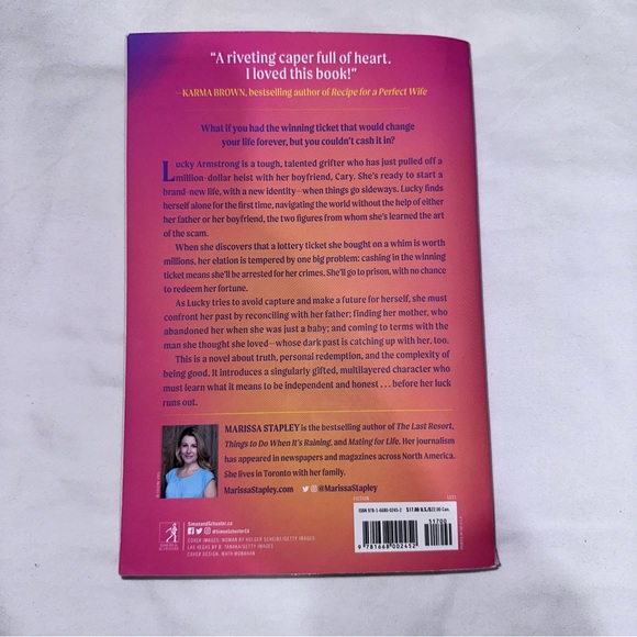 4 Book Lot - A Man Called Ove, Lucky, The Guest List, and The Paper Palace - Picture 13 of 14